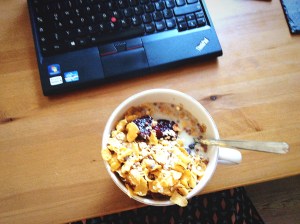 Bio-Mittagsmüsli für Faule