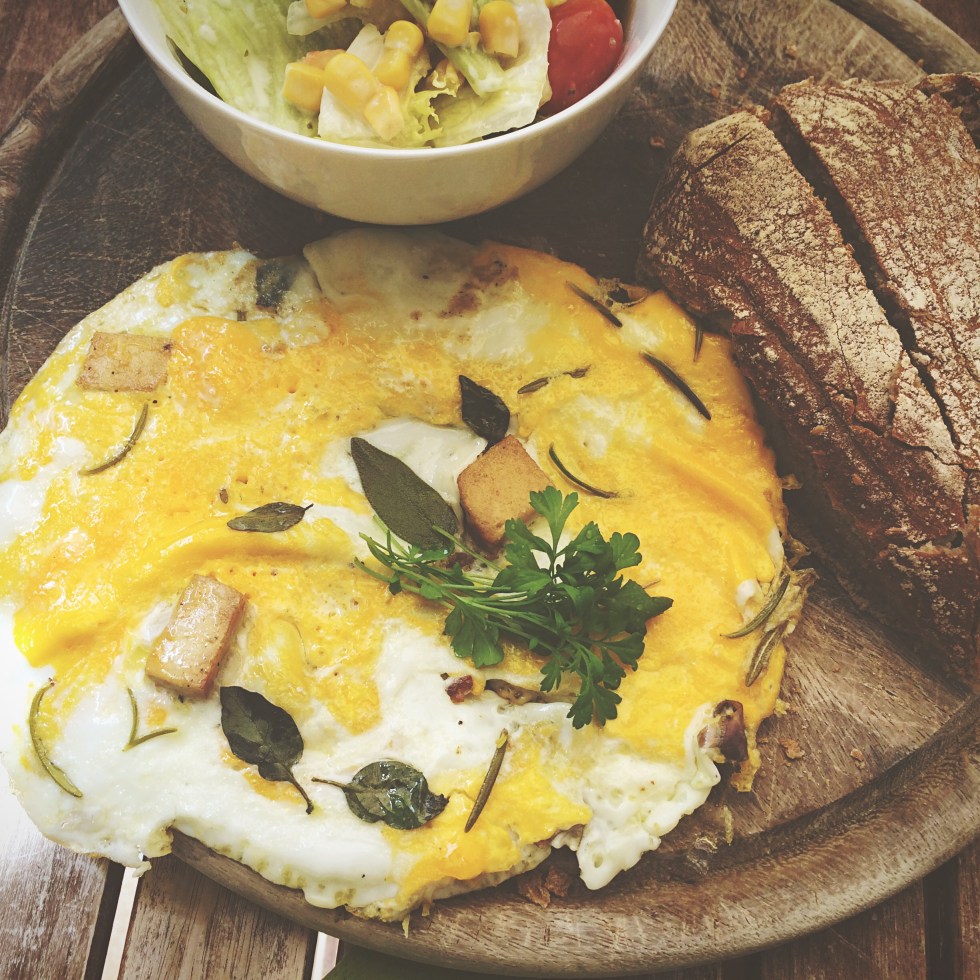 Ein hybrides Spiegel-Rühr-Ei