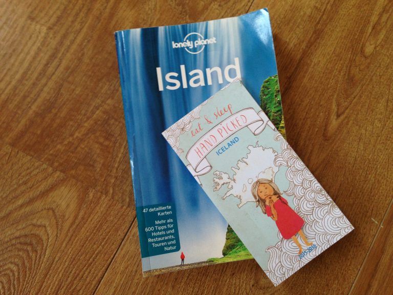 Lonely Planet and local info material to plan trip and accommodations